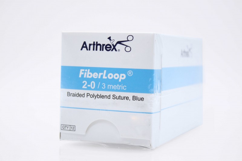 Arthrex FiberLoop Blue 26″/13″ SD-2 Straight Needle (64.8mm)