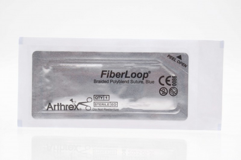 Arthrex FiberLoop Blue 26″/13″ SD-2 Straight Needle (64.8mm)