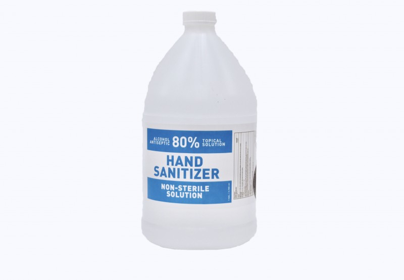 Antiseptic Liquid Hand Sanitizer One Gallon (Water Consistency, Not a Gel)