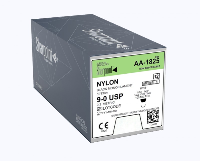 Sharpoint Nylon black 5″ HSV6 VAS Cutting, 100 micron, 149°