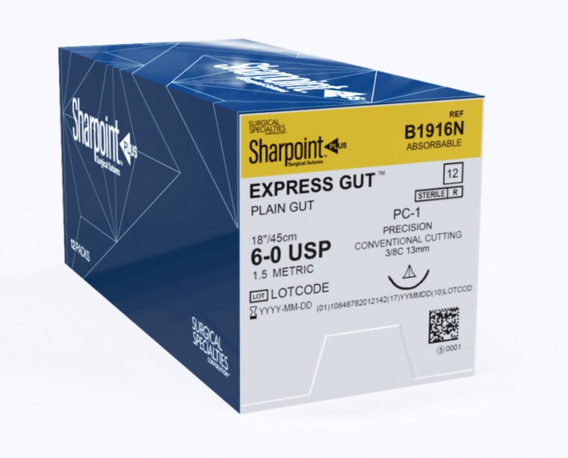 Sharpoint Plain Gut Express (Fast Absorbing) 18″ PC-1 Conventional Cutting