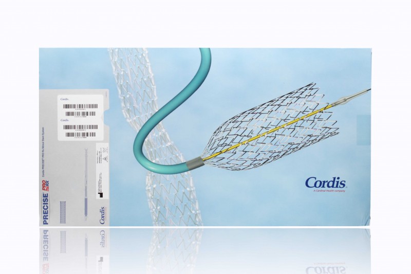 Cordis Precise Pro Rx Carotid Stent System: 5mm x 40mm x 135cm