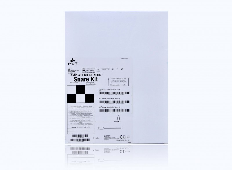 ev3 Amplatz Goose Neck Microsnare Kit: 175cm x 2mm, 150cm