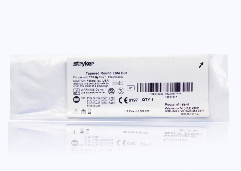 Stryker 0.5mm Tapered Round Elite (Extended) Bur