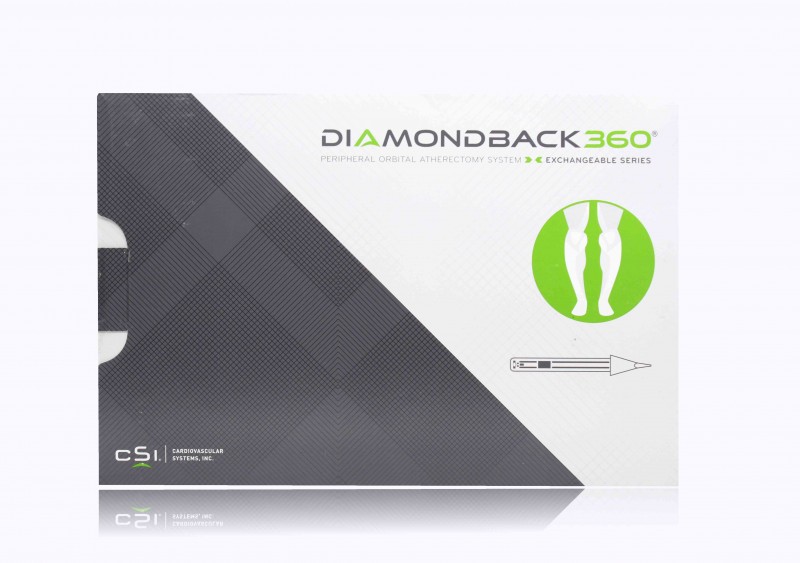CSI Diamondback 360 Peripheral Orbital Atherectomy Cartridge, Exchangeable Series, 2.0mm, Solid, 145cm
