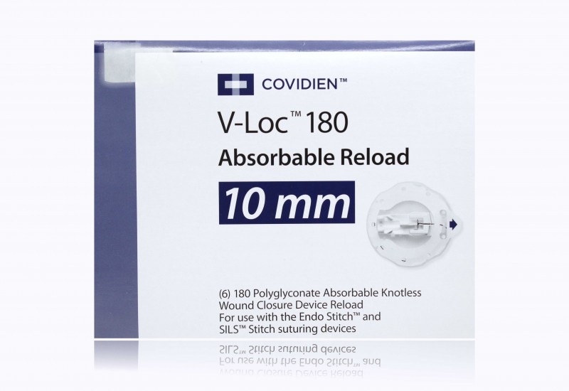 Medtronic V-Loc 180 green 8″ ES-9 taper, 10mm Absorbable Reload