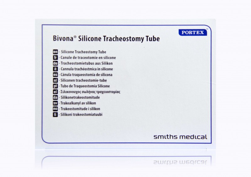 Smiths Bivona TTS Adult Tracheostomy Tube, Cuffed 5.0mm