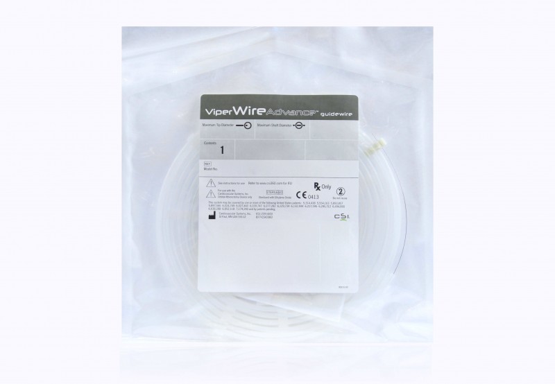 CSI ViperWire Advance Guidewire 0.014″ x 335cm, Flex Tip