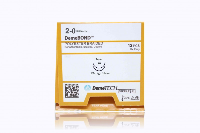 DemeTECH DemeBOND Polyester green 36″ SH taper, double armed