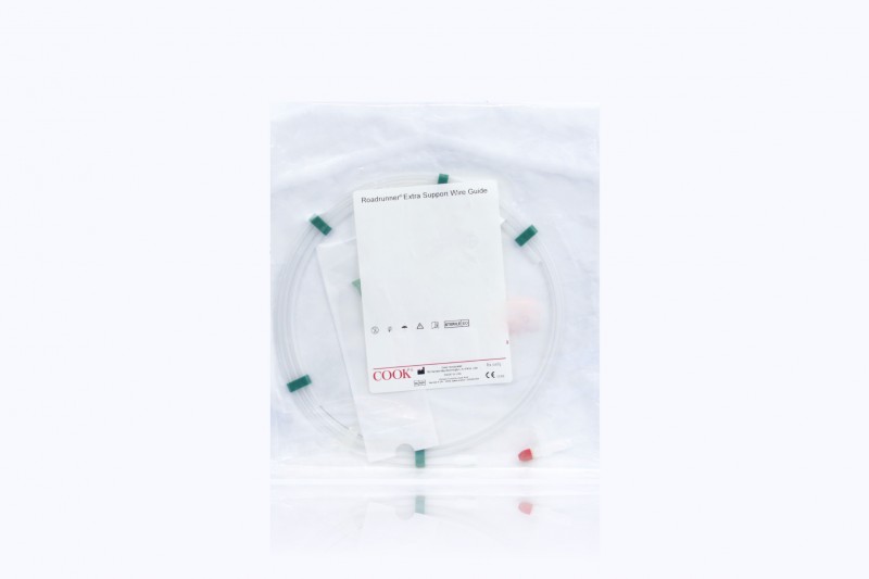 Cook Roadrunner Extra Support Wire Guide 0.018″ x 260cm, Angled