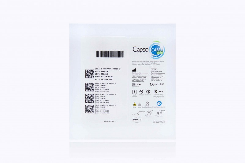 CapsoVision CapsoCam Plus Wireless Capsule