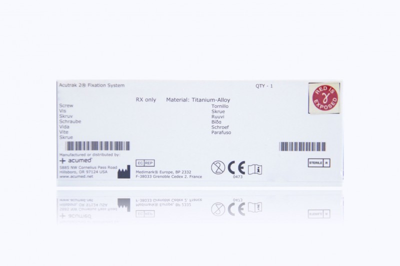 Acumed Acutrak 2 Headless Compression Bone Screw, 16mm