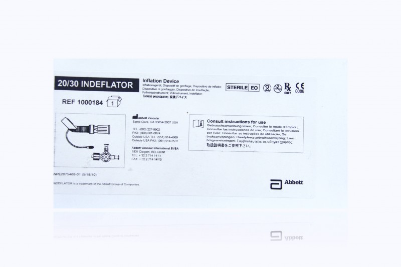 Abbott 20/30 Indeflator Inflation Device