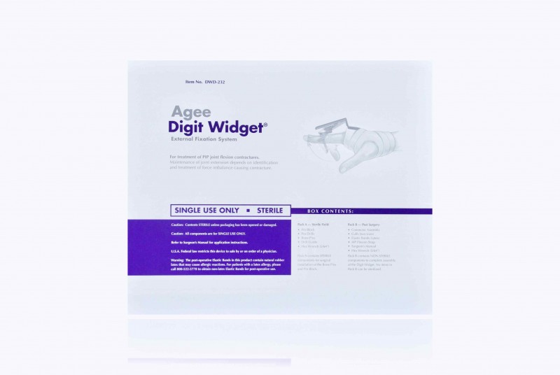 Agee Digit Widget External Fixation System