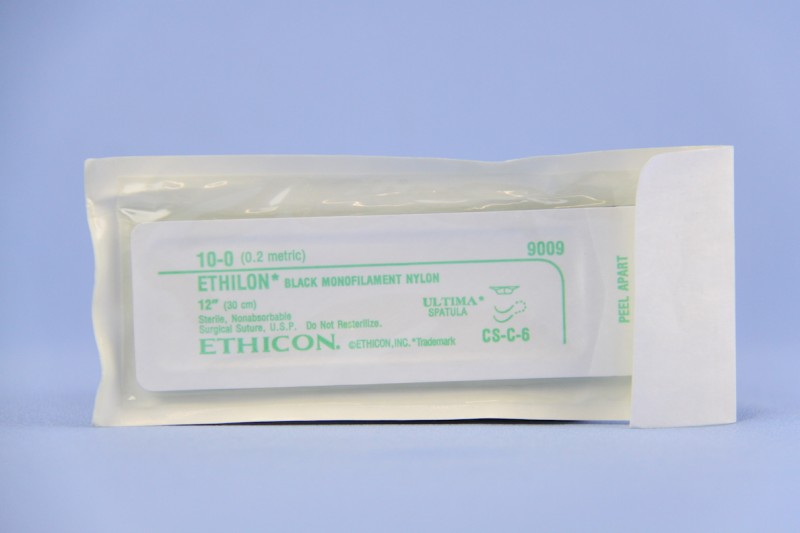 Ethilon 12" CSC-6 spatula, double armed