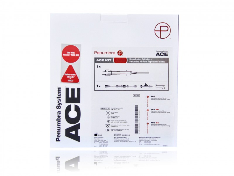 Penumbra 5MAX ACE60 Reperfusion Catheter + Hi-Flow Aspiration Tubing