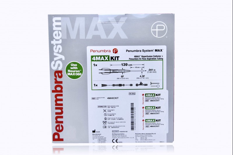 Penumbra 4MAX Reperfusion Catheter + Hi-Flow Aspiration Tubing 139cm
