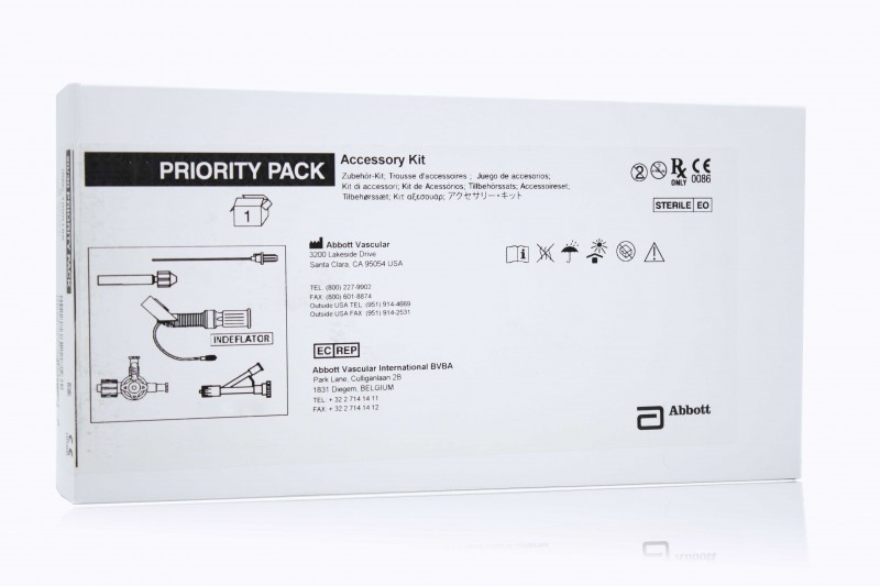 Abbott 20/30 Priority Pack Inflation Accessory Kit w/Copilot Bleedback Control Valve 20cc 30atm