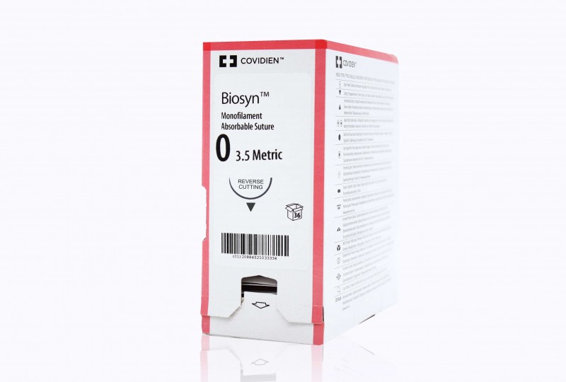 Medtronic Biosyn undyed 30" GS-11 Heavy Body Reverse Cutting