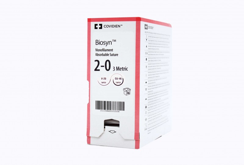 Medtronic Biosyn violet 30″ V-20 taper, GU-46 taper, double armed
