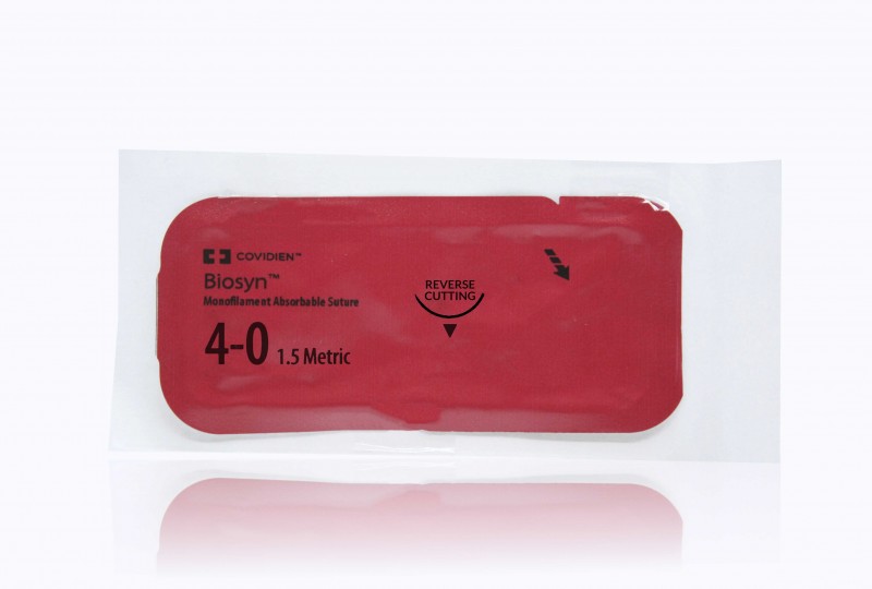 Medtronic Biosyn undyed 30" P-14 Reverse Cutting Needle