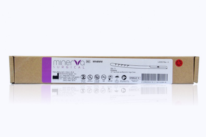 Minerva Single Use 8mm Hegar Dilator