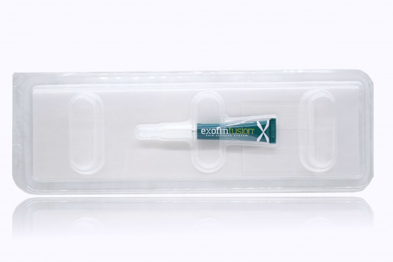 Chemence Exofin Fusion Skin Closure System 30cm w/One 4g Adhesive & Two Mesh Anchors + Patches