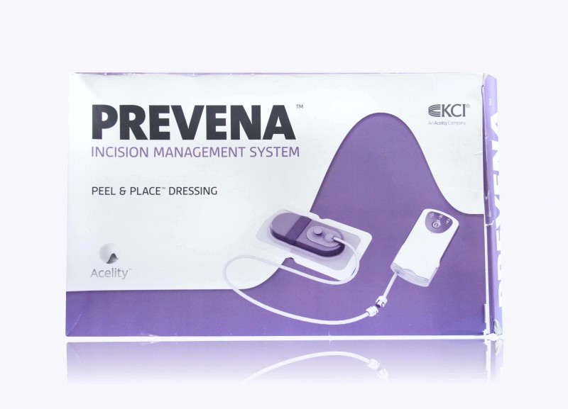 3M KCI Prevena Plus Duo Peel & Place Incision Management System Kit 13cm/13cm