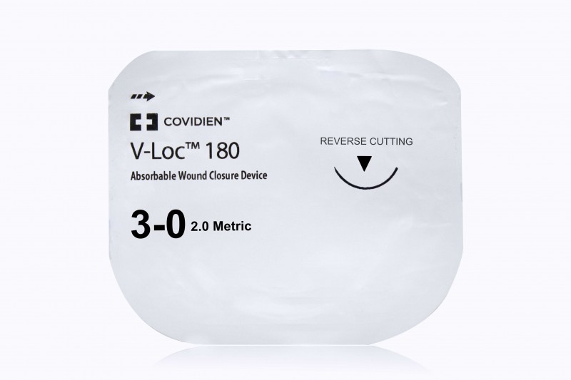 Medtronic V-Loc 180 Barbed clear 12″ P-12 (PS-2) Reverse Cutting
