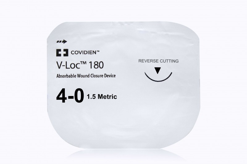 Medtronic V-Loc 180 Barbed clear 18″ P-12 (PS-2) Reverse Cutting