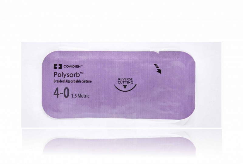 Medtronic Polysorb undyed 30" C-14 cutting
