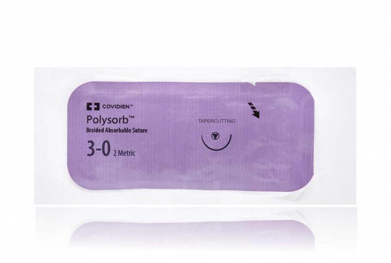 Medtronic Polysorb undyed 36" KV-34 tapercutting