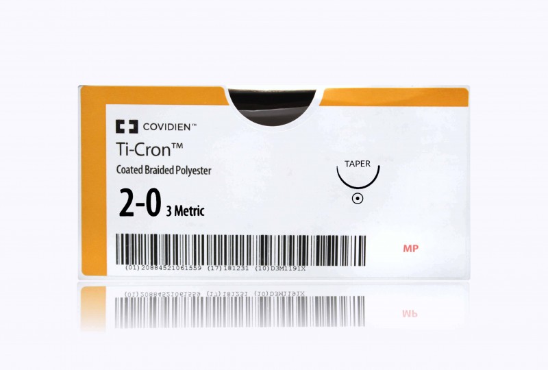 Medtronic TiCron blue 5 x 18" GS-23 taper (5 sutures per packet: D-TACH)