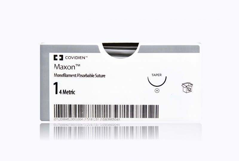 Medtronic Maxon green 2 x 27" GS-26 taper (2 sutures per packet)