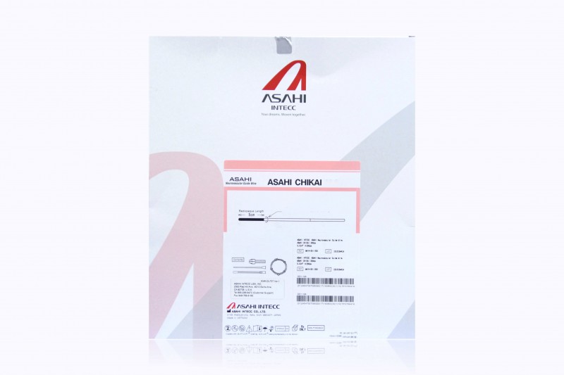 Asahi Chikai 10 Neurovascular Guidewire, Hydrophilic, Soft Tip, Straight 0.010″ x 200cm