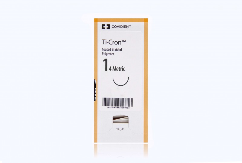 Medtronic TiCron blue 30" HOS-12 Heavy Body Reverse Cutting