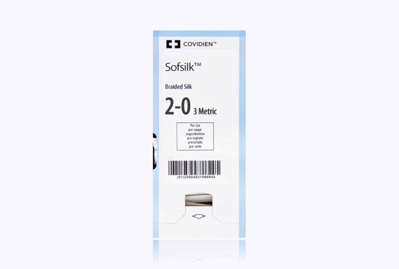 Medtronic Sofsilk black 12 x 24" strands (12 strands per packet)