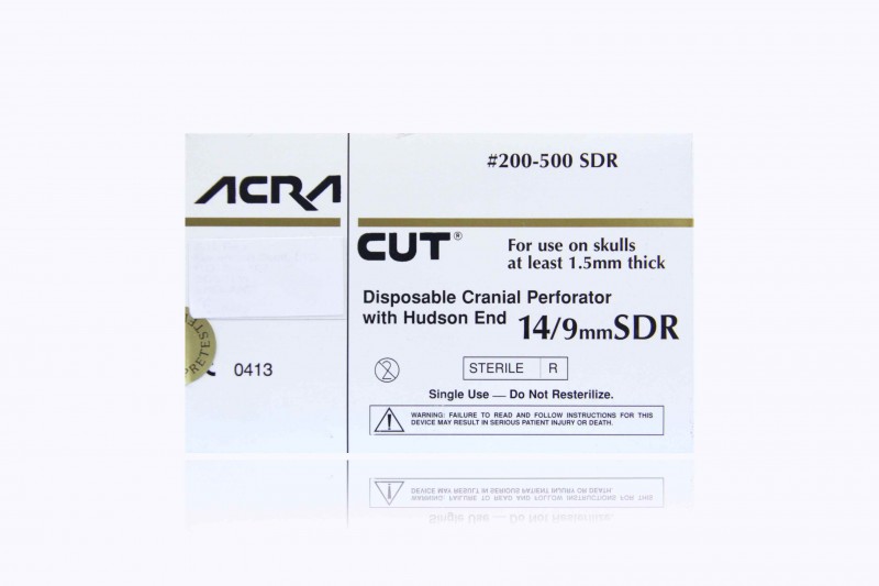 Acra Cut Cranial Perforator w/Hudson End 14/9mm SDR