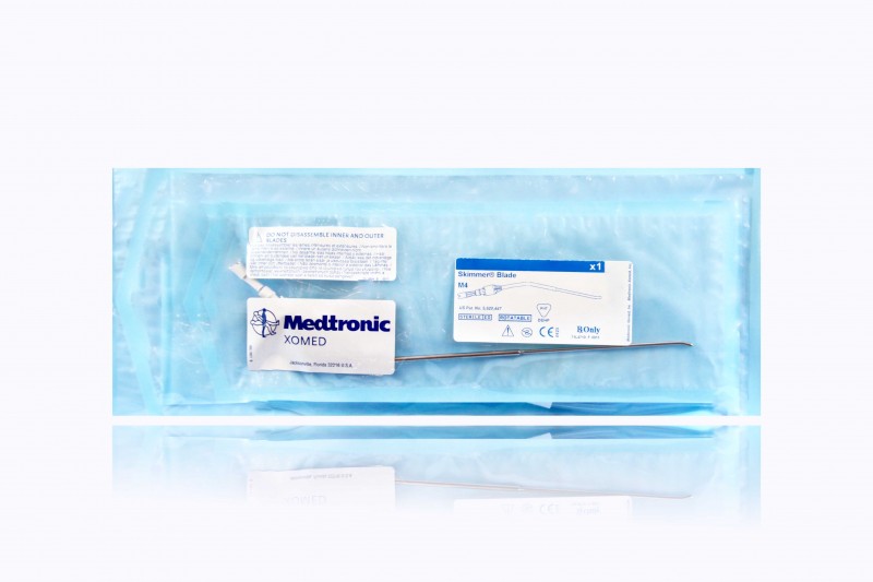 Medtronic 2.9mm Rotatable Skimmer Angle-Tip Blade: 18cm