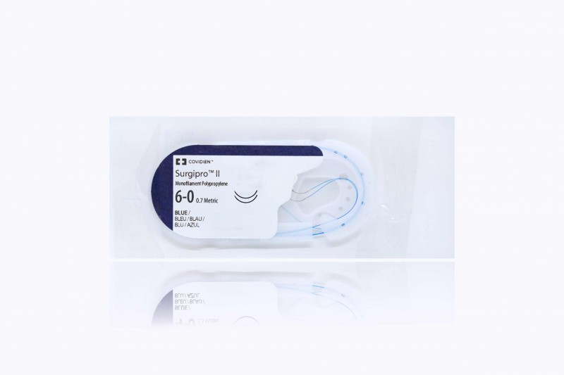 Medtronic Surgipro blue 30" CV-11 taper, double armed