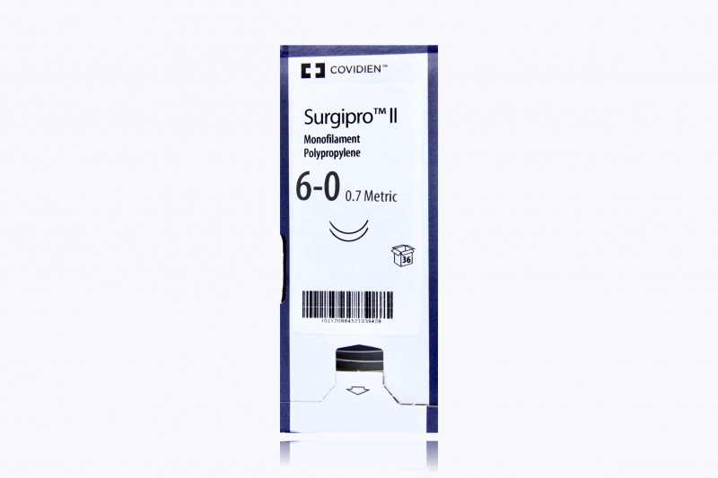 Medtronic Surgipro blue 30" CV-11 taper, double armed