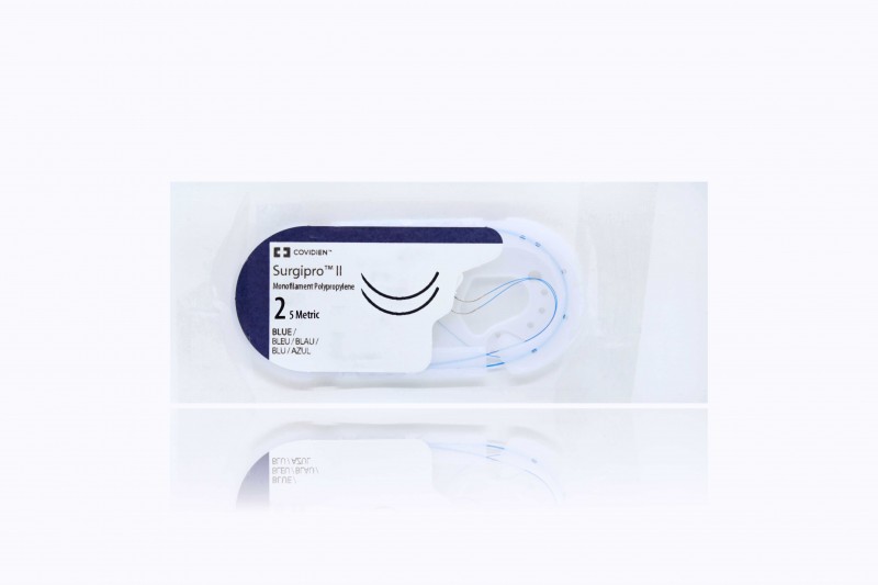 Medtronic Surgipro blue 30" GS-18 cutting, double armed