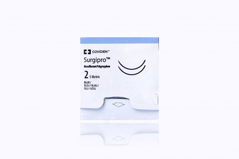 Medtronic Surgipro blue 30" GS-18 cutting, double armed