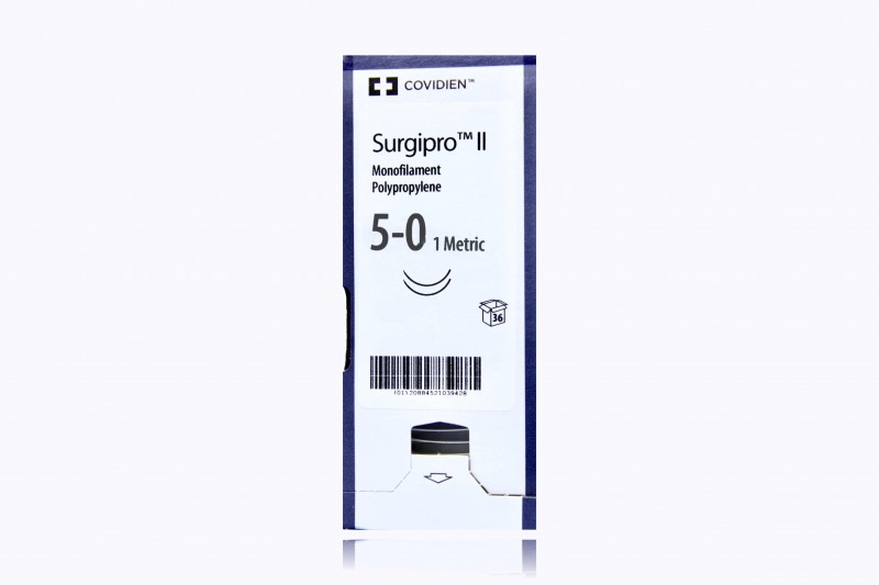 Medtronic Surgipro blue 36" CV-11 taper, double armed