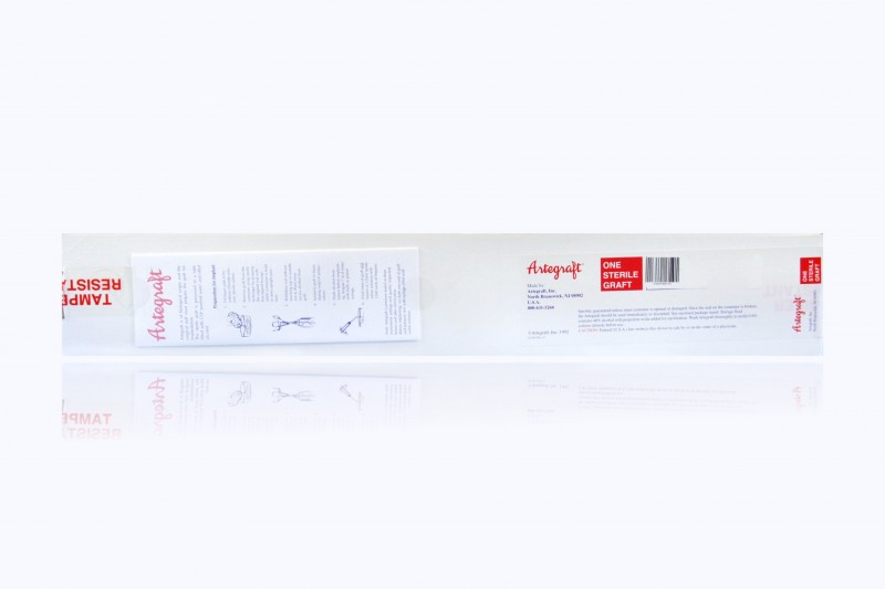 Artegraft Collagen Vascular Graft 7.5mm x 6.5mm, 43cm