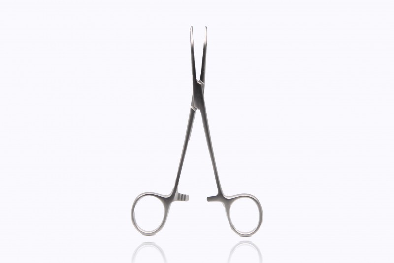 Aesculap CRILE Hemostatic Forceps, Straight, 6-1/4″ (160mm), Delicate, Serrated, Reusable