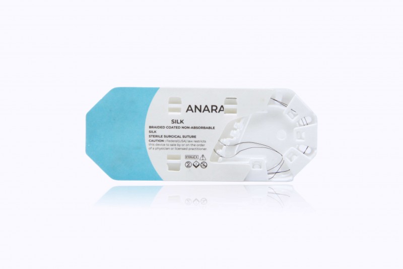 Synergy Surgical Anara Silk black 18″ BV-1 Taper, Double Armed