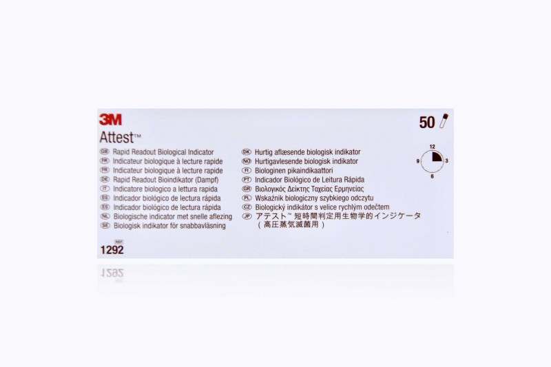 3M Attest Rapid Readout Biological Indicator for Steam Sterilization