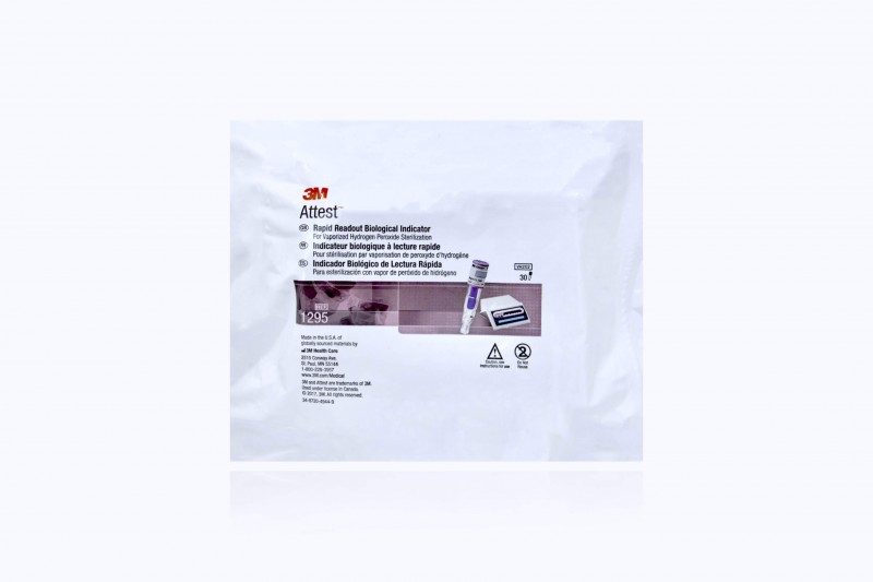 3M Attest Rapid Readout Biological Indicator for Vaporized Hydrogen Peroxide Sterilization (Pack of 30)