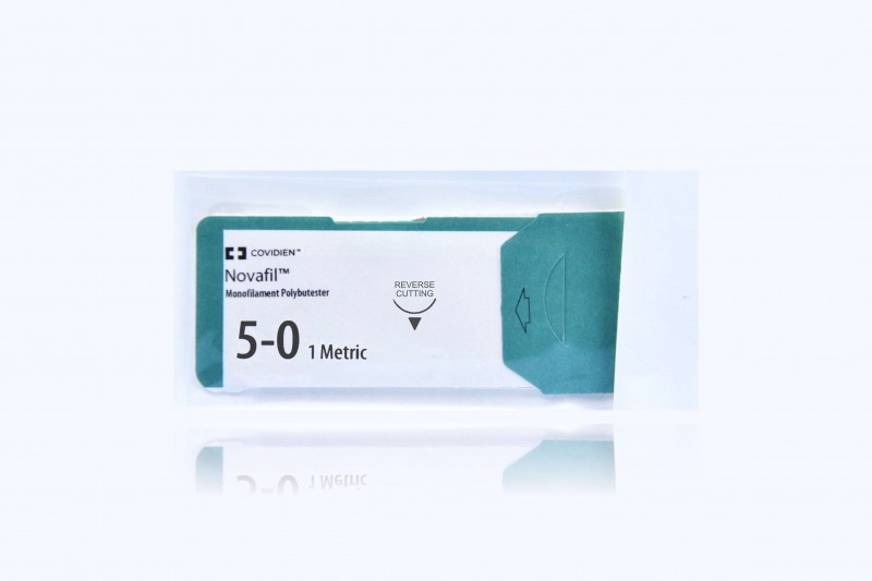 Medtronic Novafil blue 18" SBE-4 cutting